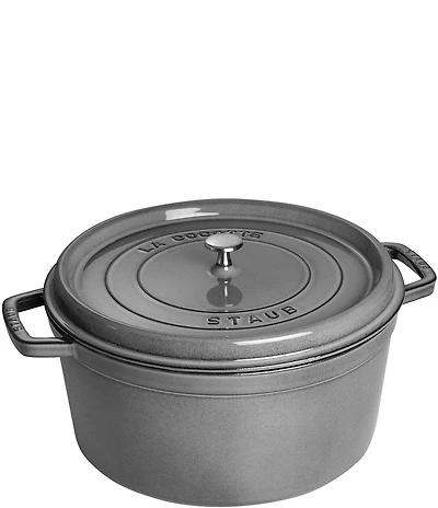 Staub Cast Iron 13.25 QT Round Cocotte