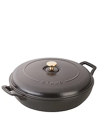 Staub Cast Iron 3.5-qt. Round Braiser with Lid