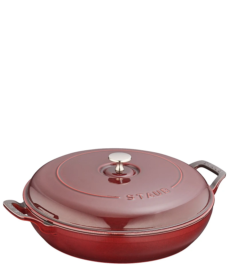 Staub Cast Iron 3.5-qt. Round Braiser with Lid