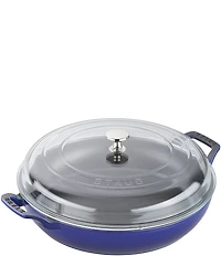 Staub Cast Iron 3.5qt Braiser with Glass Lid