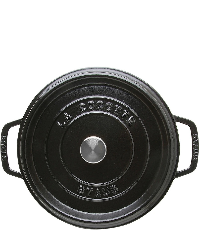 Staub Cast Iron 4 Qt Round Cocotte