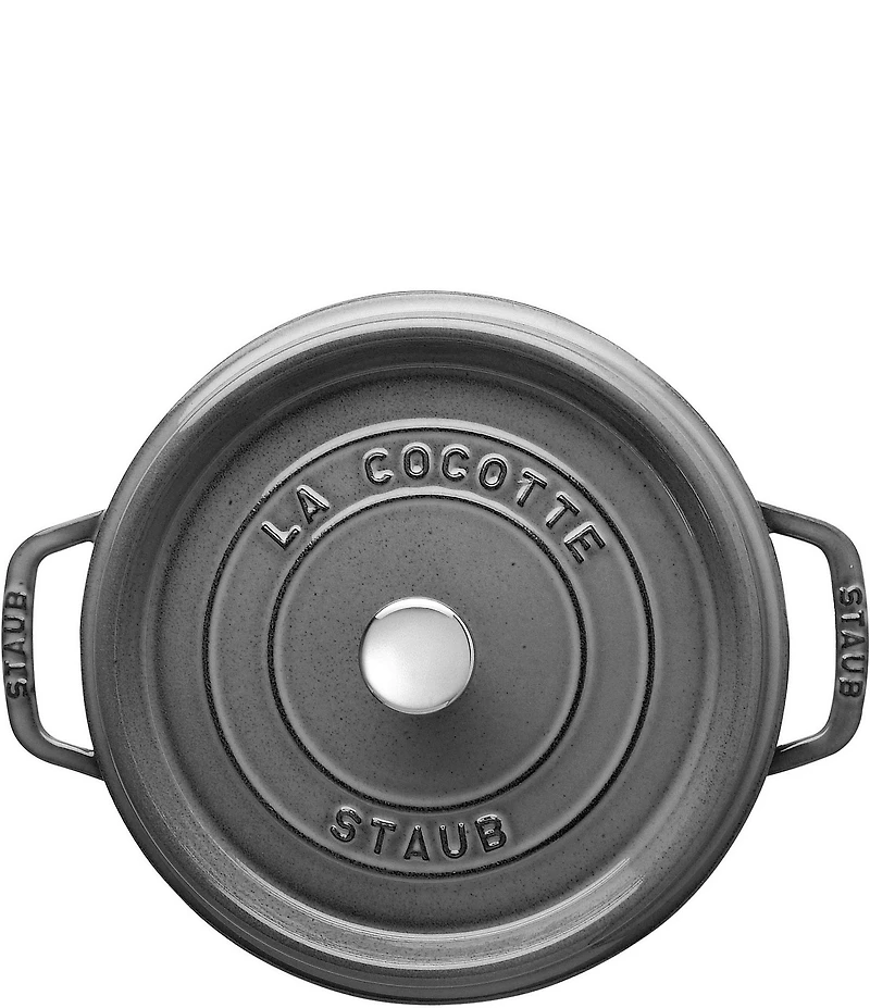 Staub Cast Iron 4 Qt Round Cocotte