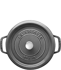 Staub Cast Iron 4 Qt Round Cocotte
