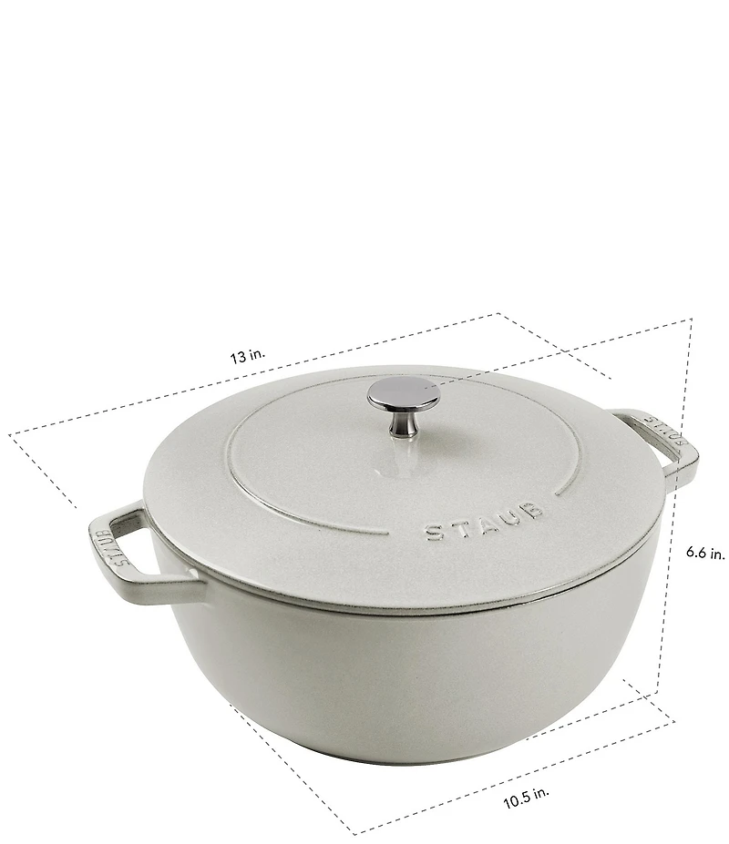 Staub Cast Iron 5.25-qt. Essential French Oven