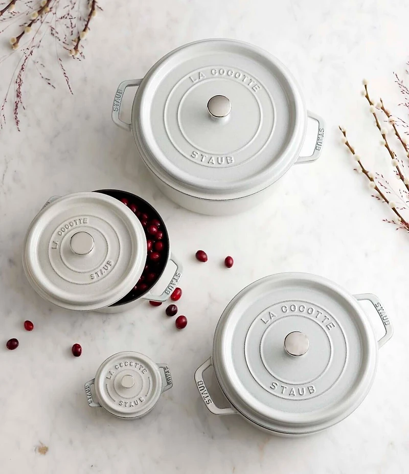 Staub Cast Iron 5.5 qt. Round Dutch Oven