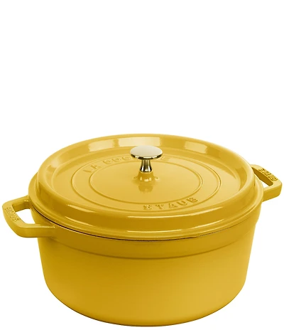Staub Cast Iron 5.5 qt. Round Dutch Oven