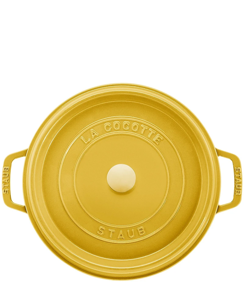 Staub Cast Iron 5.5 qt. Round Dutch Oven