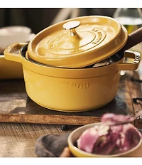 Staub Cast Iron 5.5 qt. Round Dutch Oven