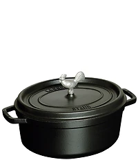 Staub Cast Iron 5.75-Qt. Coq Au Vin Oval Dutch Oven