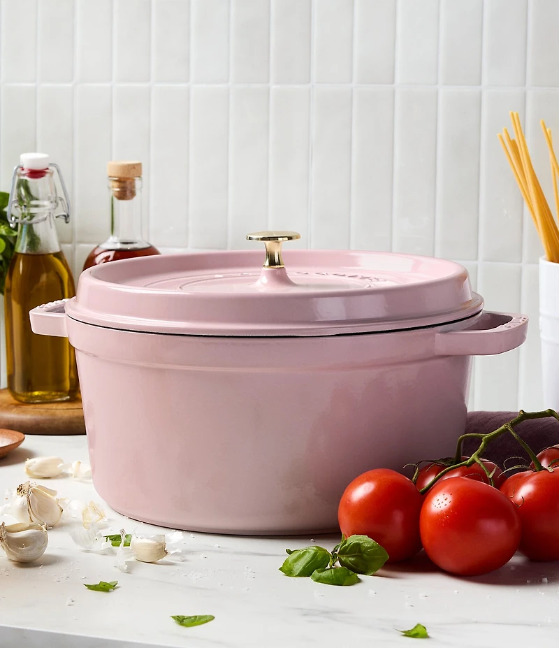 Staub Cast Iron 7 QT Round Cocotte