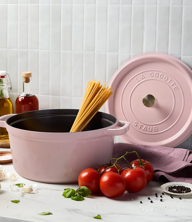 Staub Cast Iron 7 QT Round Cocotte