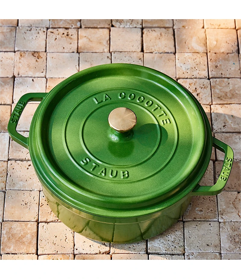 Staub Cast Iron Round Dutch Oven, 7 qt.