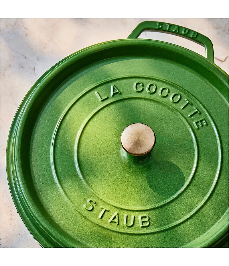 Staub Cast Iron Round Dutch Oven, 7 qt.