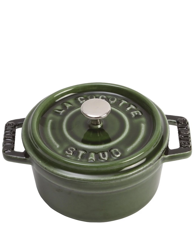 Staub Cast Iron Mini Round Dutch Oven - 0275-qt.