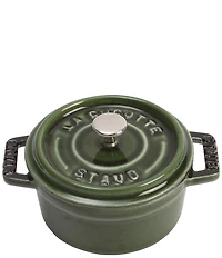 Staub Cast Iron Mini Round Dutch Oven - 0275-qt.