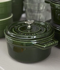 Staub Cast Iron Mini Round Dutch Oven - 0275-qt.