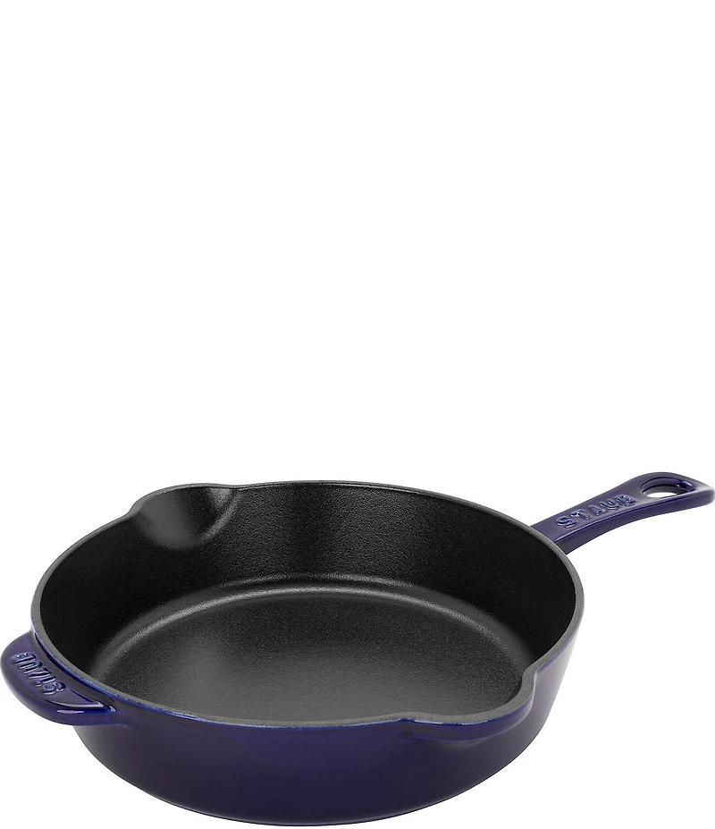 Staub Cast Iron Traditional Deep Skillet - 8.5#double;