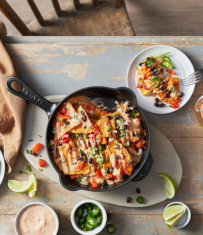 Staub Cast Iron Traditional Deep Skillet - 8.5#double;