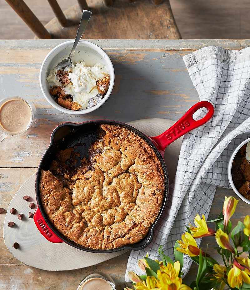 Staub Cast Iron Traditional Deep Skillet - 8.5#double;