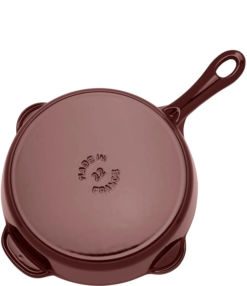 Staub Cast Iron Traditional Deep Skillet - 8.5#double;