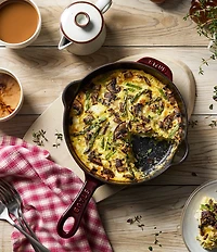 Staub Cast Iron Traditional Deep Skillet - 8.5#double;