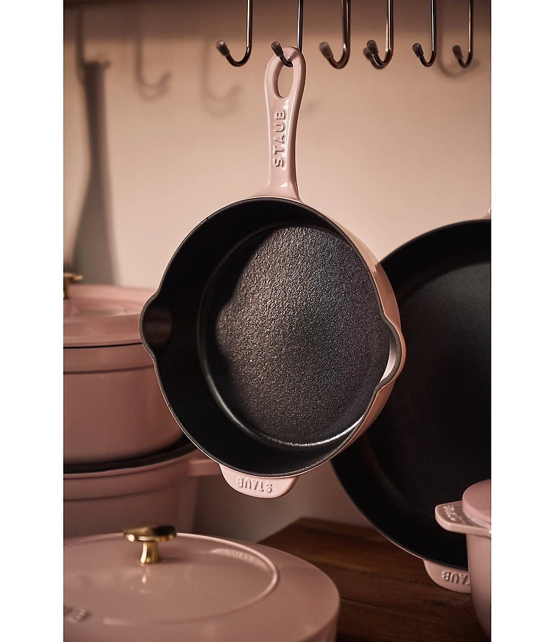 Staub Cast Iron Traditional Deep Skillet, 11#double;