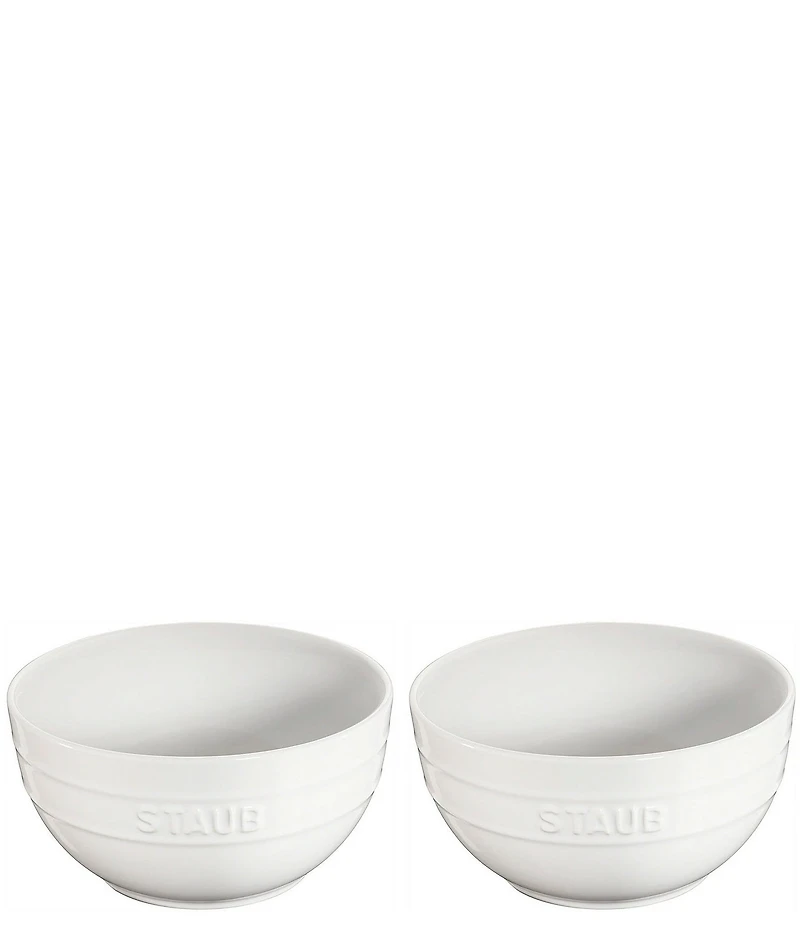 Staub Ceramic 2-Piece Large Universal Bowl Set