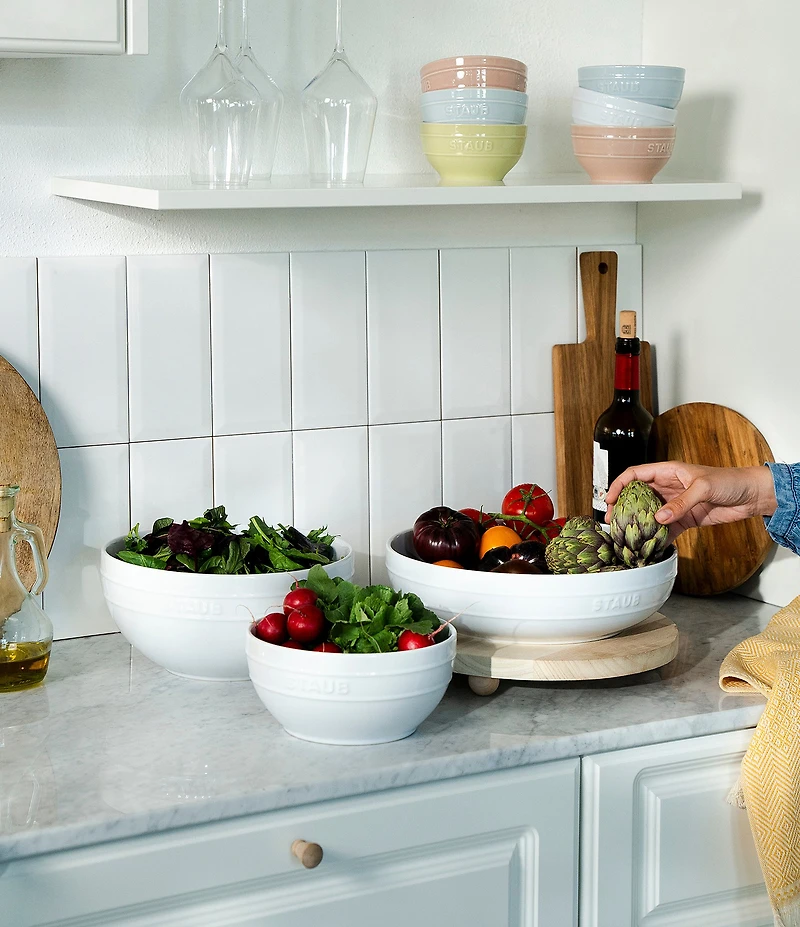 Staub Ceramic 2-Piece Nested Mixing Bowl Set