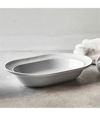 Staub Ceramic Dinnerware Oval Serving Dish, 10#double;