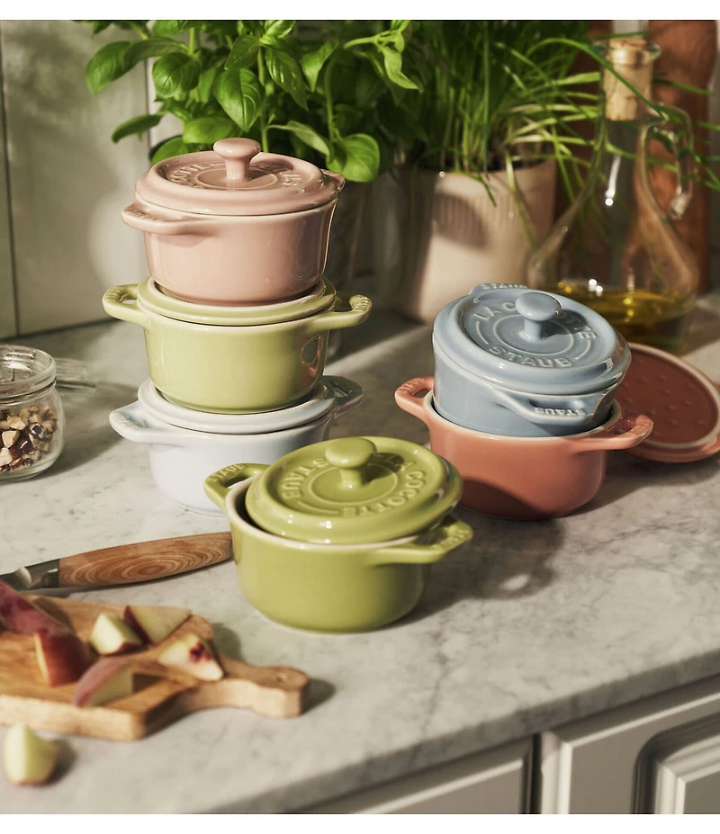 Staub Mini Cocotte 6-Piece Macaron Set