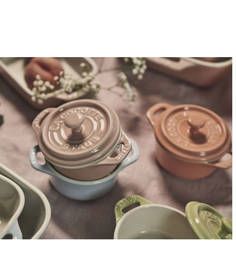 Staub Mini Cocotte 6-Piece Macaron Set
