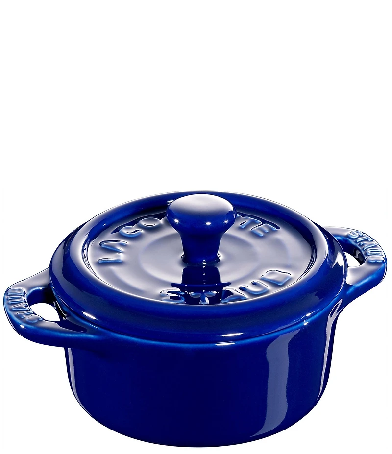 Staub Stoneware 3-Piece Mini Round Cocotte Set