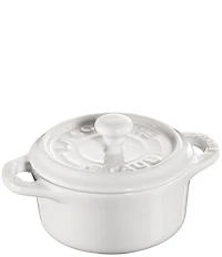 Staub Stoneware 3-Piece Mini Round Cocotte Set