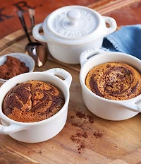 Staub Stoneware 3-Piece Mini Round Cocotte Set