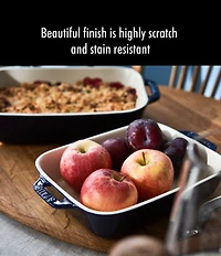 Staub Stoneware 3-Piece Rectangular Baking Dish Set
