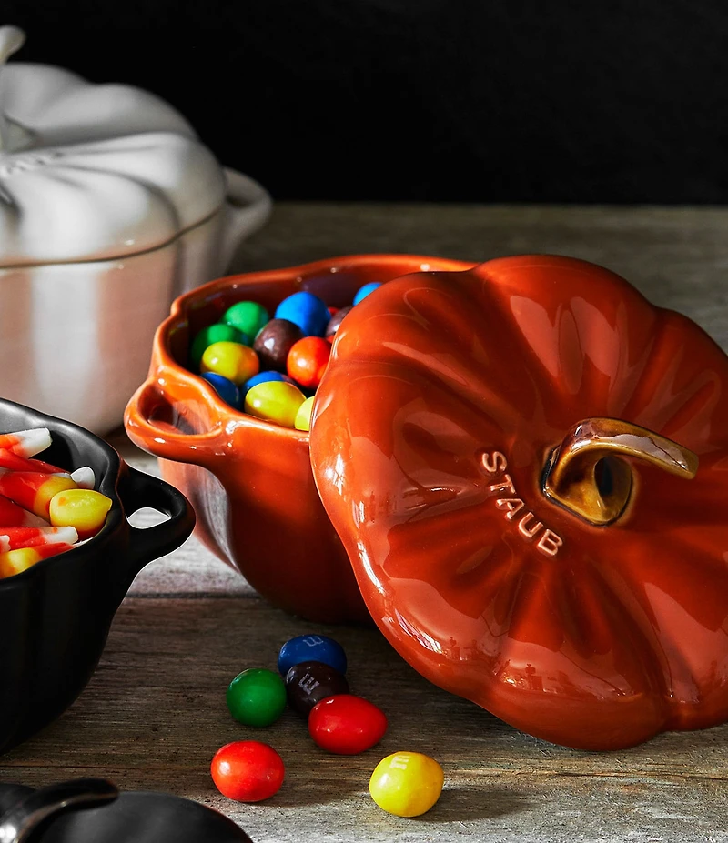 Staub Stoneware Pumpkin Dutch Oven