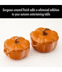 Staub Stoneware Pumpkin Dutch Oven