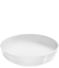 Staub Stoneware Shallow Serving Bowl, 3.25 Qt.