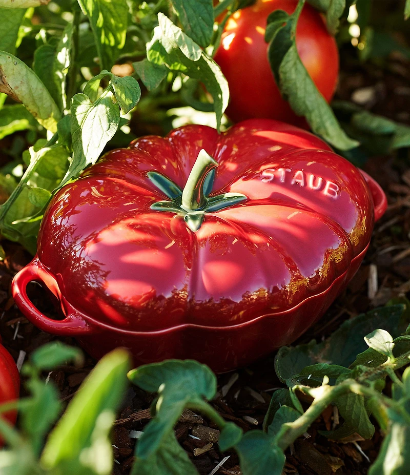 Staub Stoneware Tomato Petite Dutch Oven