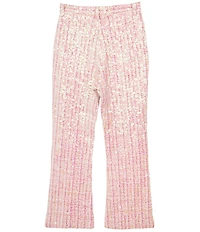 Stella 88 Big Girls Sequin Tweed Flare Pants