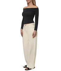 Steve Madden 90s Crocodile Coated Pants