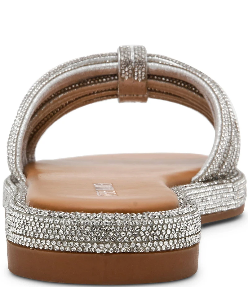 Steve Madden Abound Rhinestone Embellished Slide Sandals