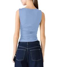 Steve Madden Adair Boat Neck Sleeveless Tank Top