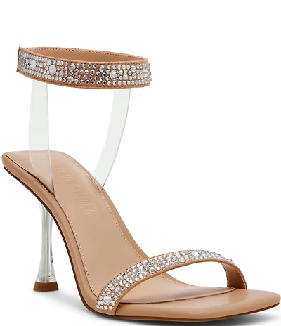 Steve Madden Adena Rhinestone Embellished Dress Sandals