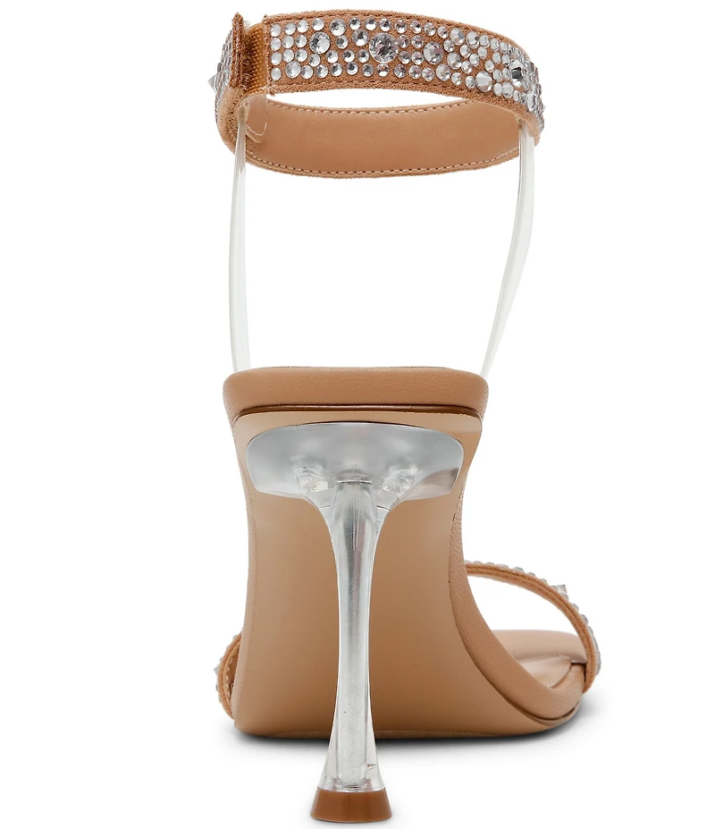 Steve Madden Adena Rhinestone Embellished Dress Sandals