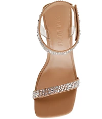 Steve Madden Adena Rhinestone Embellished Dress Sandals