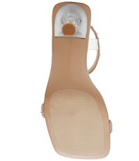 Steve Madden Adena Rhinestone Embellished Dress Sandals