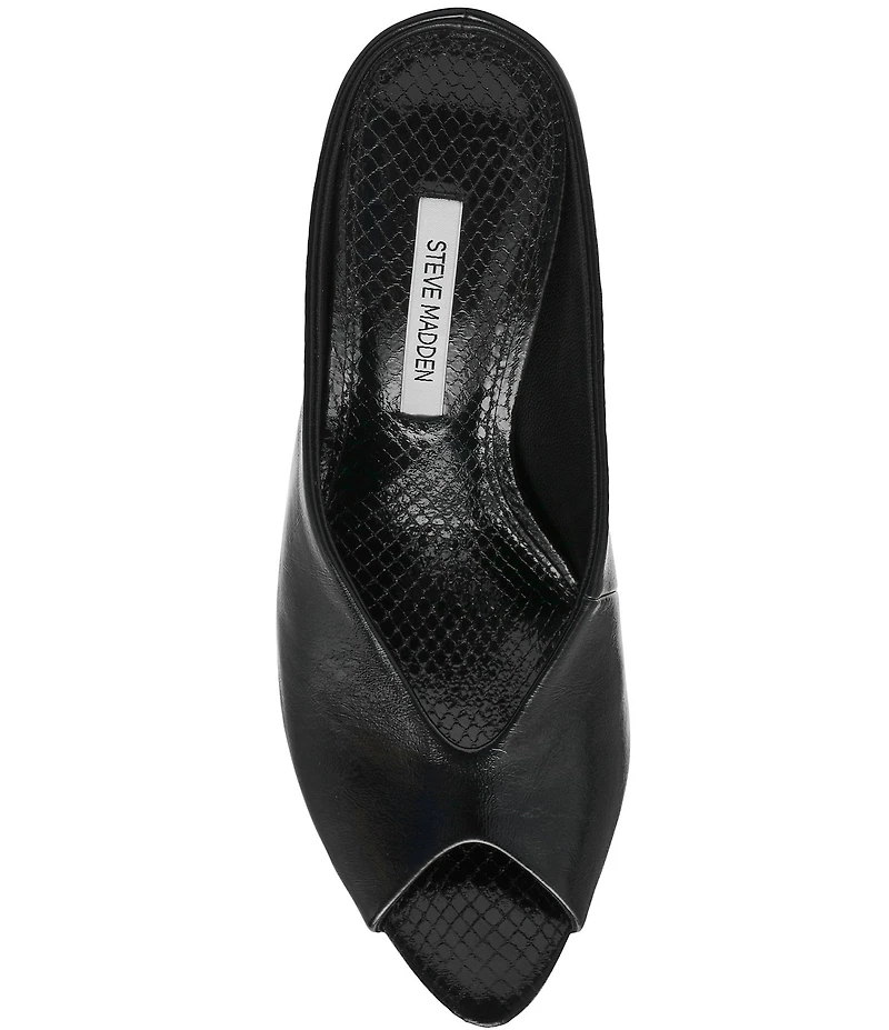 Steve Madden Agaze Peep Toe Dress Mules