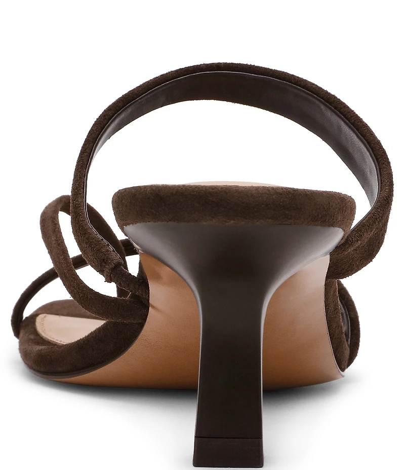 Steve Madden Ajay Suede Strappy Dress Slide Sandals