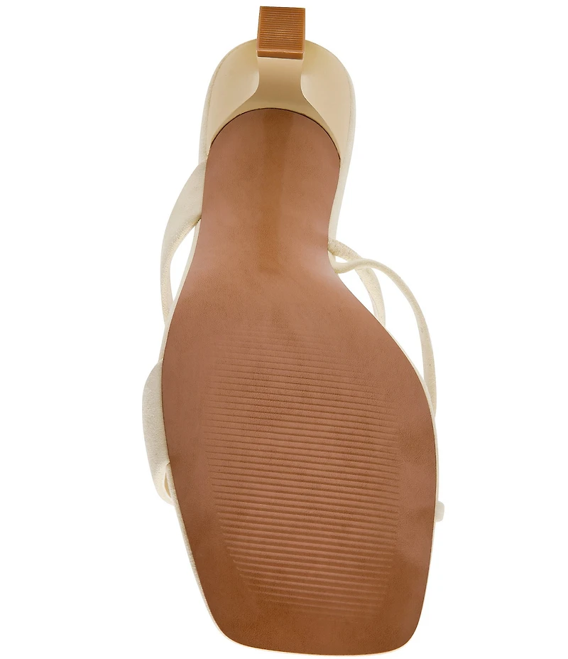 Steve Madden Ajay Suede Strappy Dress Slide Sandals